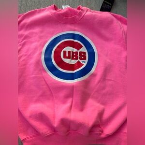 Hot pink cubs hoodie